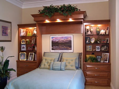 We offer a variety of other options to totally customize your Hoosier Wall Bed Multi-Purpose Room