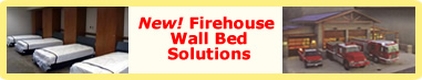 click for information about the Hoosier Firehouse Wall Bed Solutions